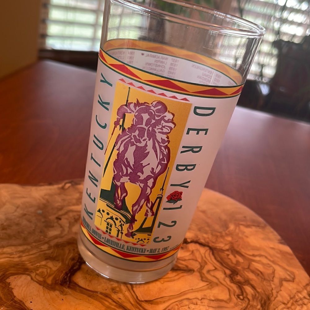 1987 Kentucky Derby Tumbler